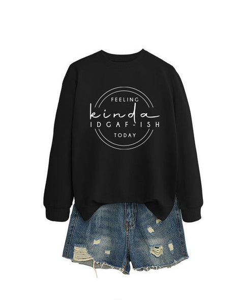 Elegant Women's Round Neck Long-sleeved Sweater