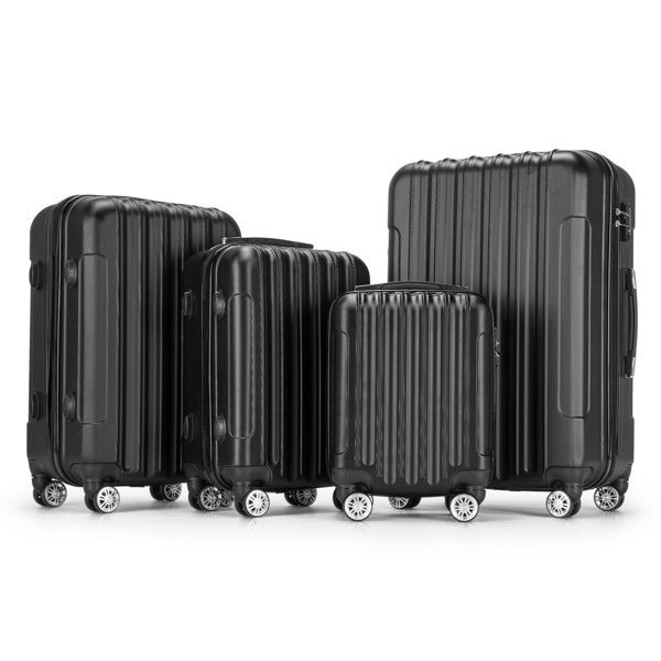 Gabby 4-in-1 Luggage Set - Black