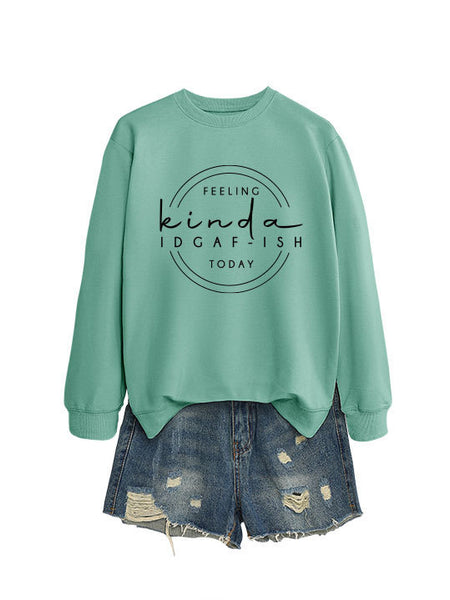 Elegant Women's Round Neck Long-sleeved Sweater