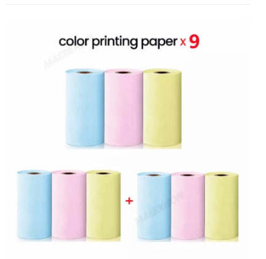 Portable Mini Thermal Label and Photo Printer Bluetooth-compatible