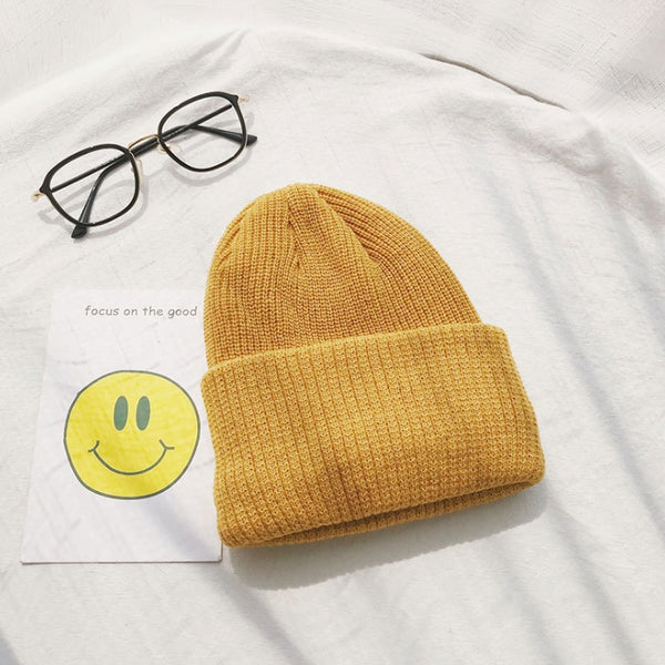 Women's hat winter knit hat outdoor wool hat female winter warm cap
