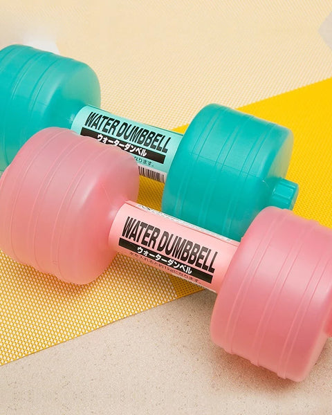 Body Building Water Dumbbell Weight Dumbbells Slimming Fitness Gym Equipment Yoga for Training Sport Plastic Bottle Exercise