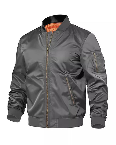 Mens Jacket New Spring Autumn Male Baseball Jackets Pilot Men Outwear Coat Zipper Men's Uniform