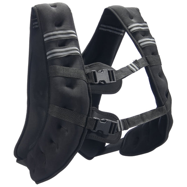 Weighted Vest, 30 Lbs Weight Vest With Reflective Stripe, Adjustable Buckle Body Weight Vest For Men Women, Workout Equipment For Strength Training, Running, Jogging, Fitness, And Weight Loss