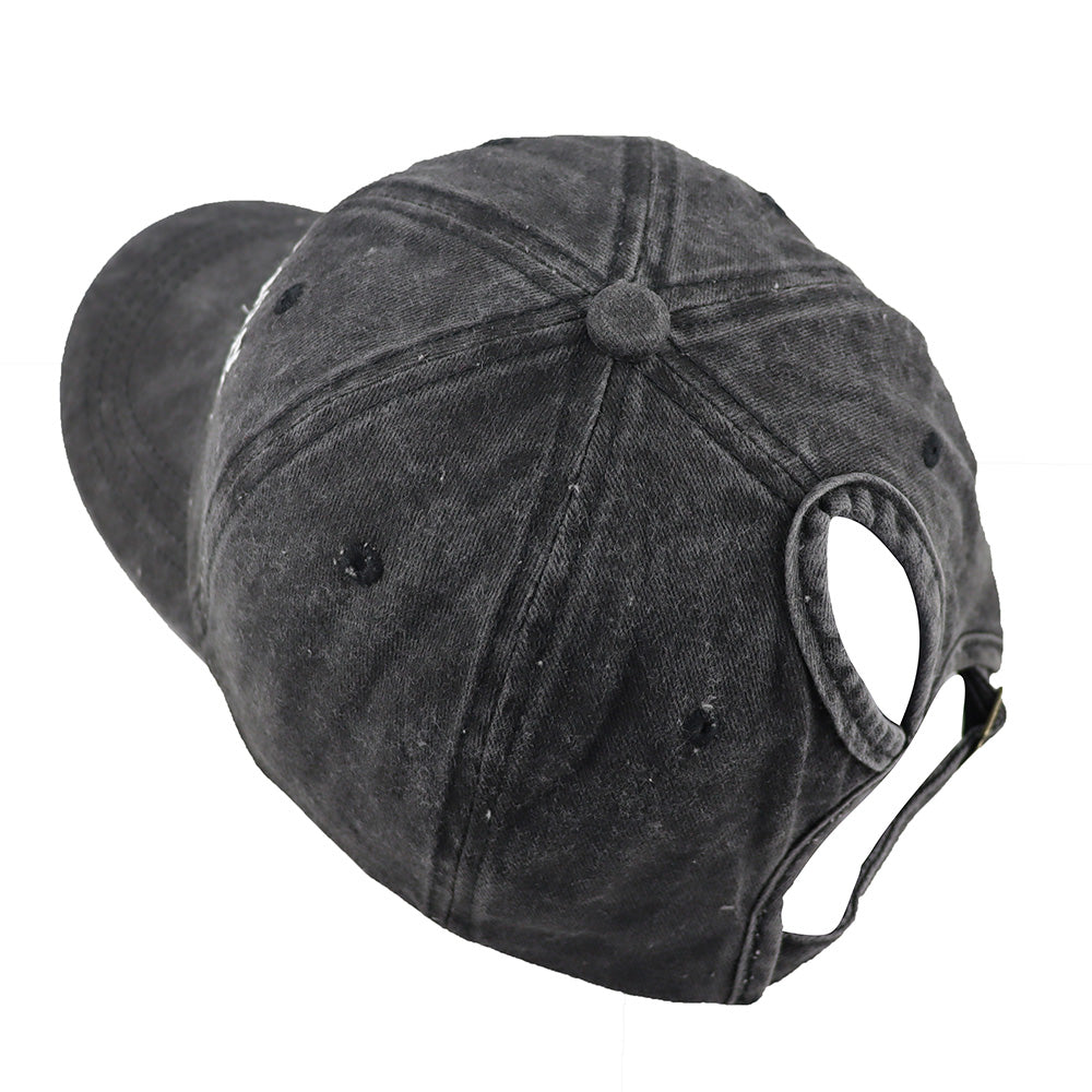 Boy Mom Ponytail Hat For Women, Mothers Day Birthday Mama Gifts, Adjustable Embroidered Cotton Ponytail Baseball Cap