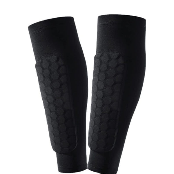 Honeycomb Shank Protection Foot Sock Men's Anti-collision Non-slip