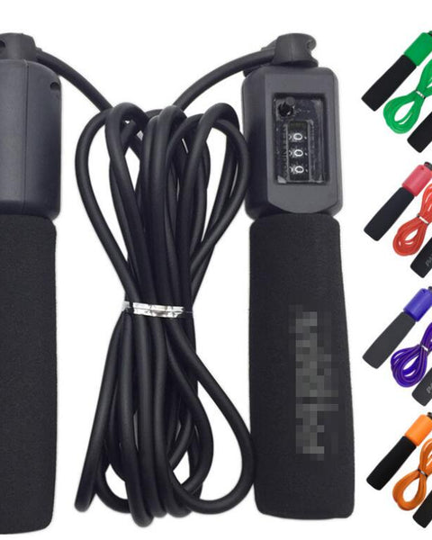 Rope skipping fitness rope