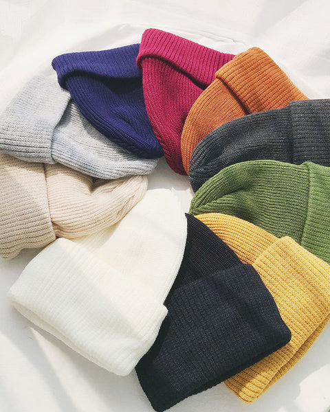 Women's hat winter knit hat outdoor wool hat female winter warm cap