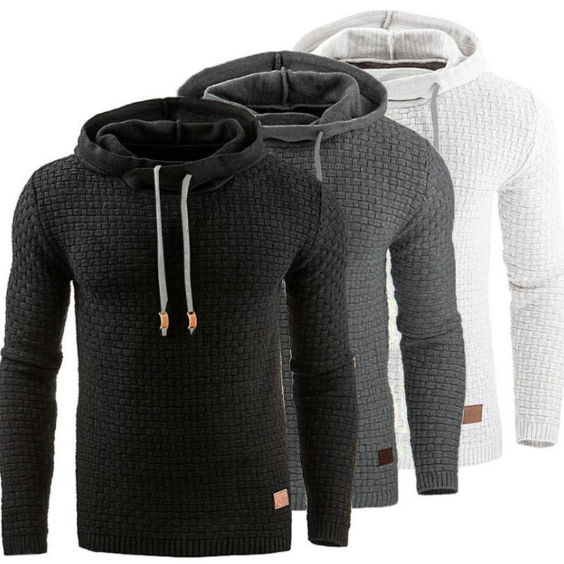 Jacquard Sweater Long-sleeved Hoodie