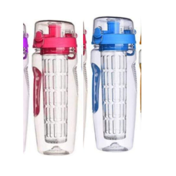 32Oz Fruit Infusing Infuser Water Bottle Water Fruit Bottle BPA Free Plastic Sport Fruit Infuser Water Bottles With Infuser Juice Shaker Drink Bottle Of Water