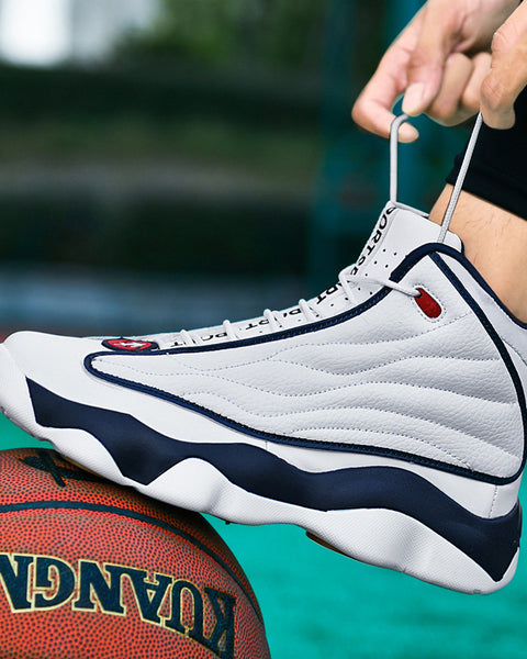 Fashion Thick Bottom Wear-resistant High-top Trendy Running Basketball Shoes