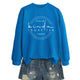  Lake Blue White Font