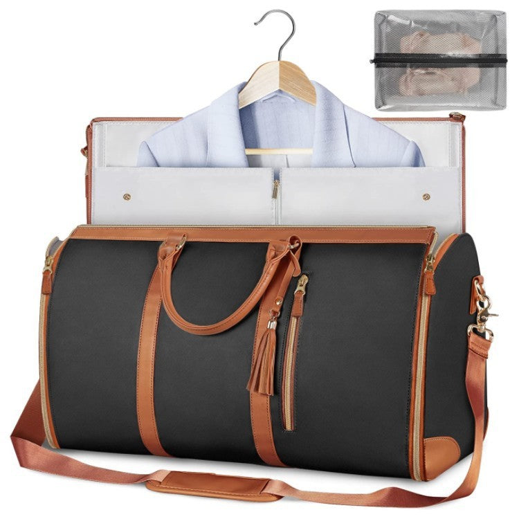 Travel Duffle with attached Folding Suit Bag