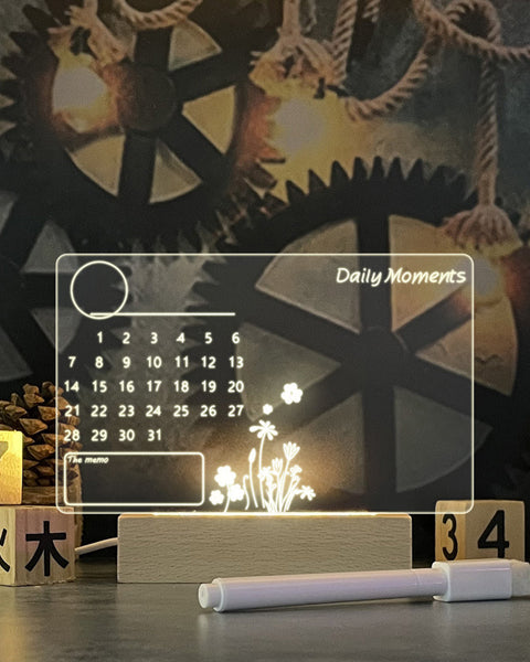 Creative Note Board Creative Led Night Light USB Message Board Holiday Light With Pen Gift For Children Girlfriend Decoration Night Lamp