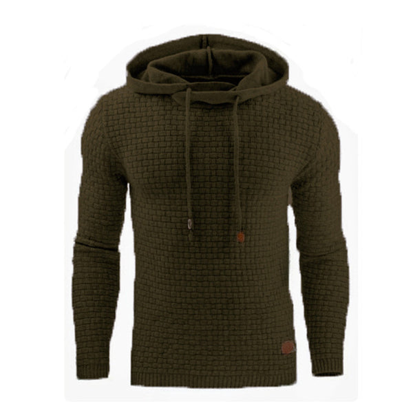 Jacquard Sweater Long-sleeved Hoodie