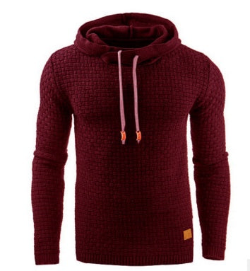 Jacquard Sweater Long-sleeved Hoodie