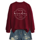  Wine Red White Font
