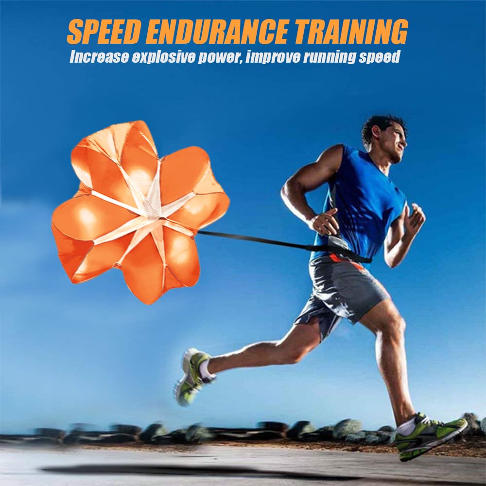 Speed Training Parachute (Orange)