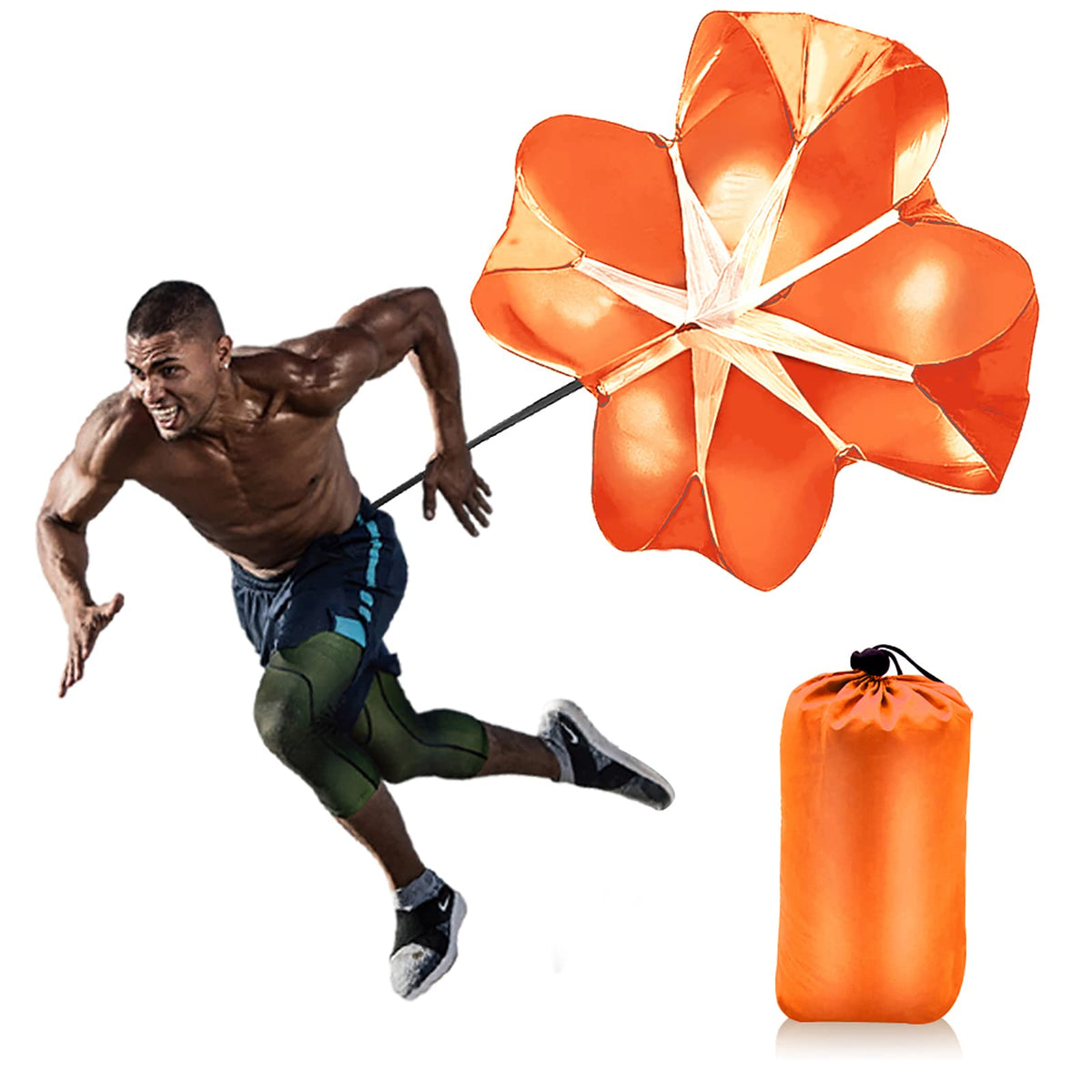 Speed Training Parachute (Orange)