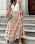 Layered Ruffles Cake Skirt