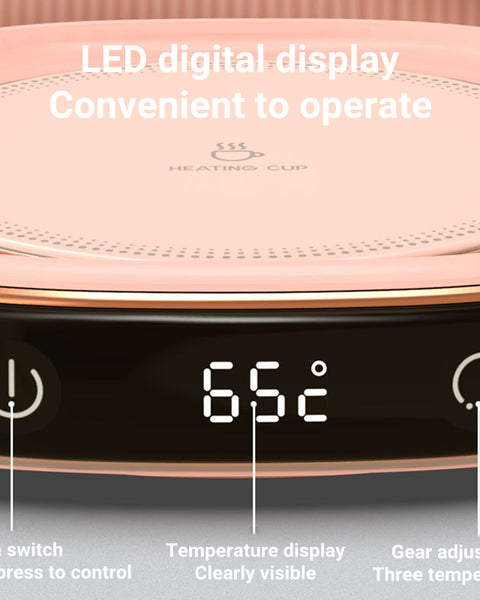 Coffee Mug Warmer Warm Coaster Smart Heating Cup Thermal Insulation Constant Temperature Coaster Heating Pad Desktop