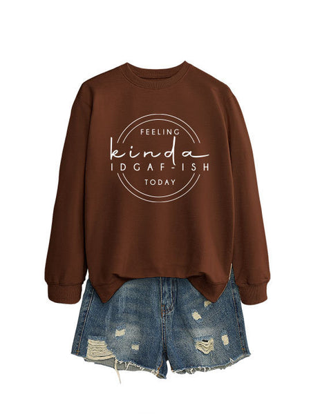 Elegant Women's Round Neck Long-sleeved Sweater