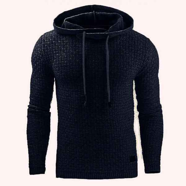 Jacquard Sweater Long-sleeved Hoodie