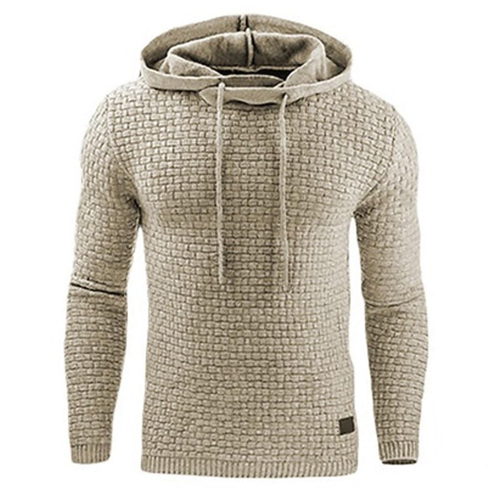 Jacquard Sweater Long-sleeved Hoodie