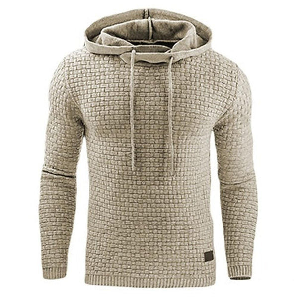 Jacquard Sweater Long-sleeved Hoodie