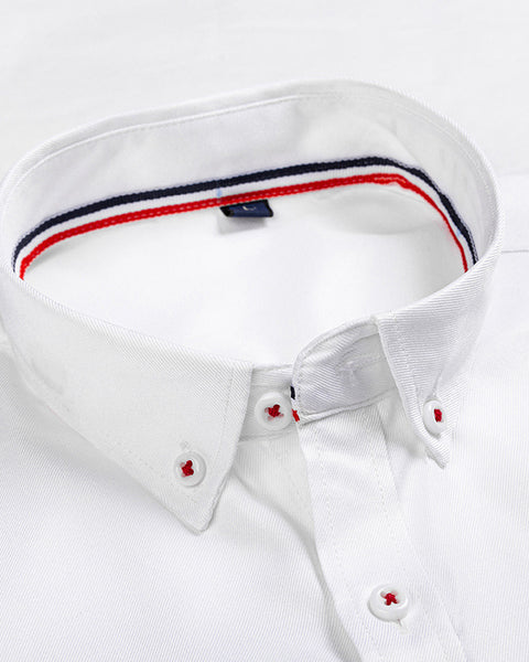 Mens Casual Shirt Fashion Business Dress Shirts Men Clothes