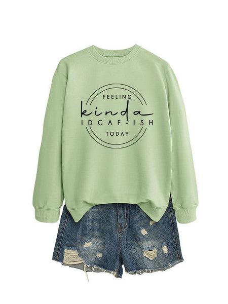 Elegant Women's Round Neck Long-sleeved Sweater