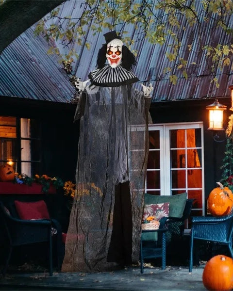 Scary Clown Yard Decor Halloween Decoration