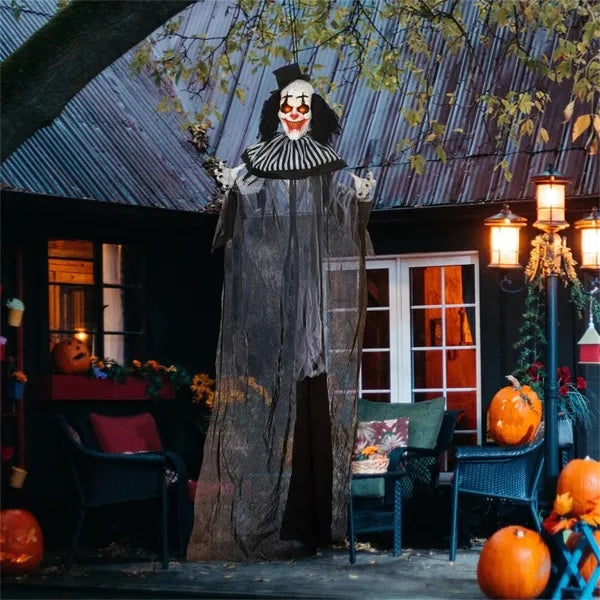 Scary Clown Yard Decor Halloween Decoration