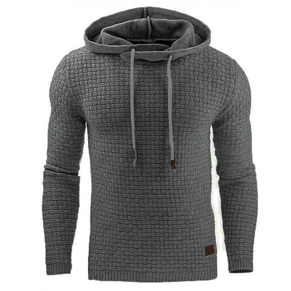 Jacquard Sweater Long-sleeved Hoodie