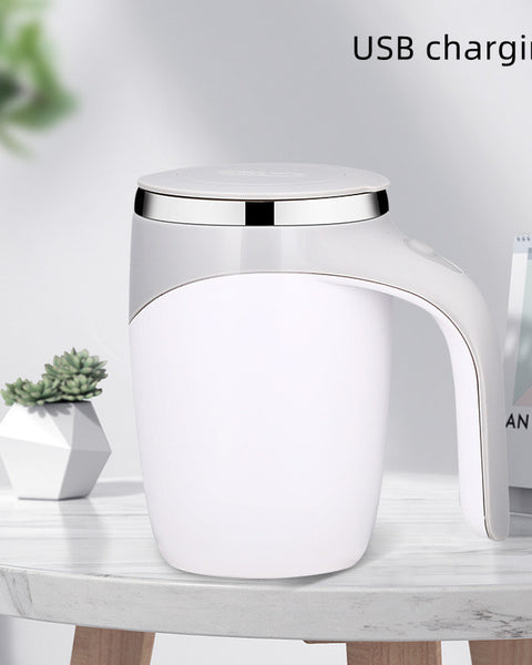 Rechargeable Model Automatic Stirring Cup Coffee Cup High Value Electric Stirring Cup Lazy Milkshake Rotating Magnetic Water Cup