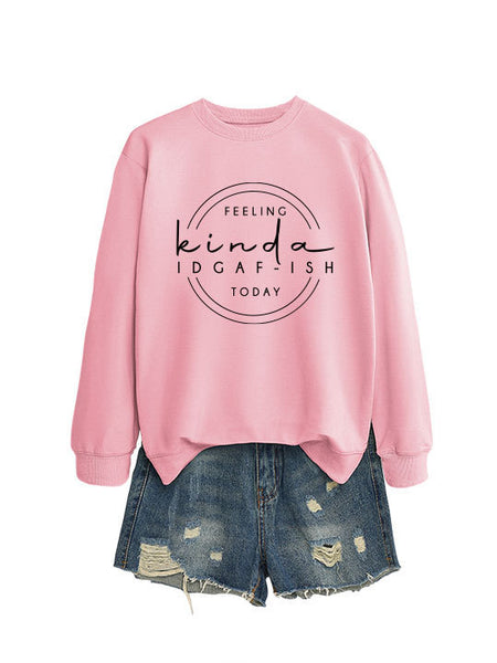 Elegant Women's Round Neck Long-sleeved Sweater