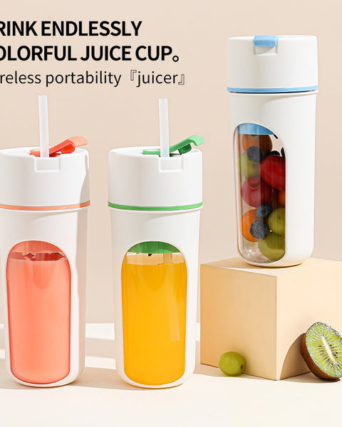 Kitchen Electric Juicer USB Charging Wireless Juices Blender Fruit Orange Mixer Squeezer Machine Ice Crush Cup Food Processor