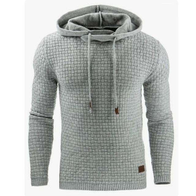 Jacquard Sweater Long-sleeved Hoodie