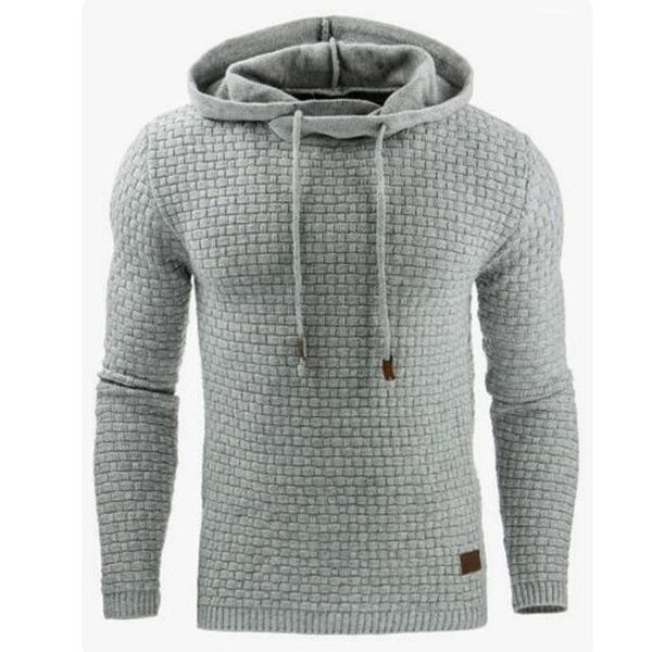 Jacquard Sweater Long-sleeved Hoodie