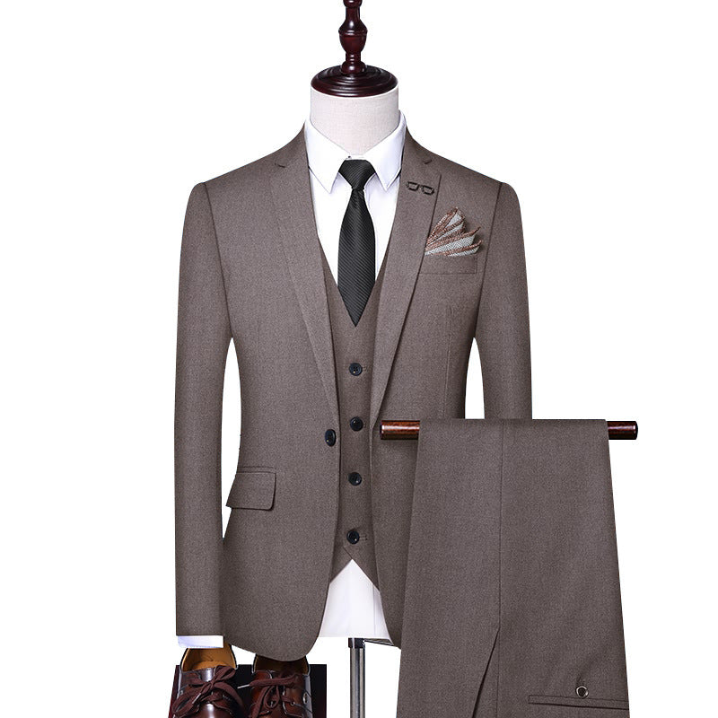 Men's Spring And Autumn Business Suit
