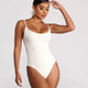  White round neck