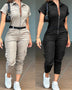 Women's Casual Work Clothes Jumpsuit