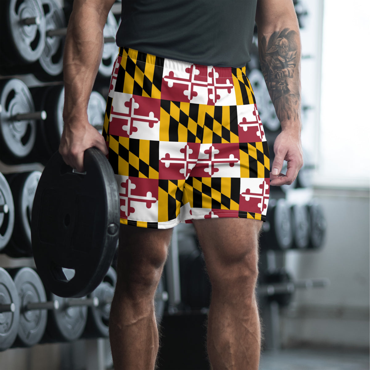 #Maryland Men's Athletic Shorts