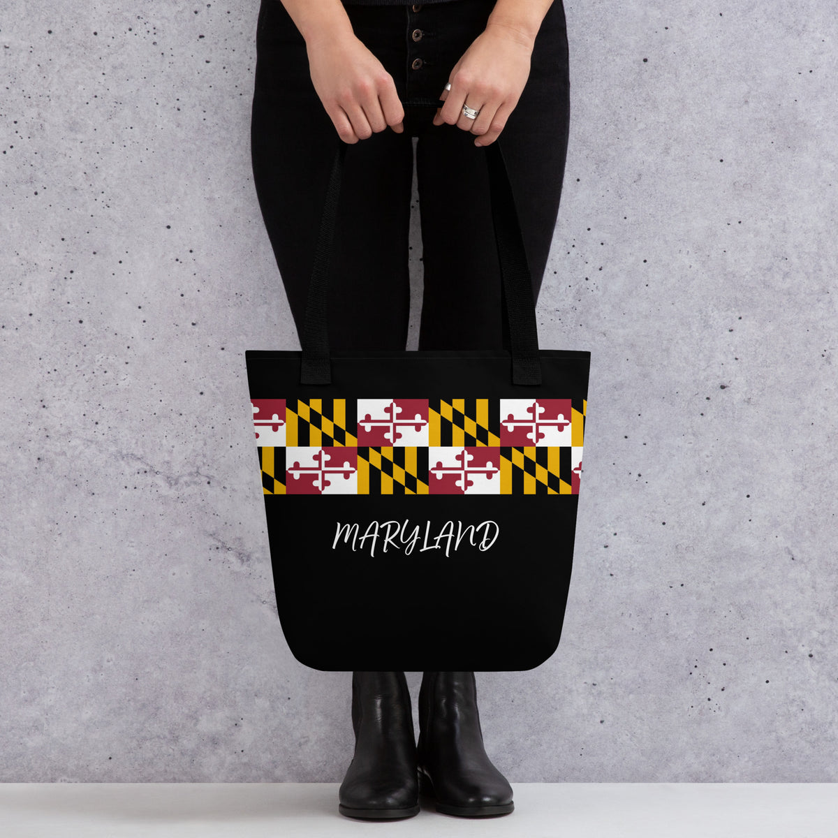 Maryland Flag Tote bag