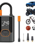 Car Inflation, Basketball, Bicycle Tire Inflation