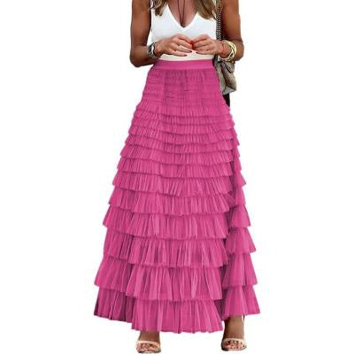 Layered Ruffles Cake Skirt