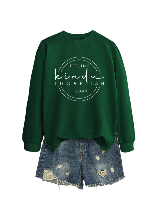 Elegant Women's Round Neck Long-sleeved Sweater