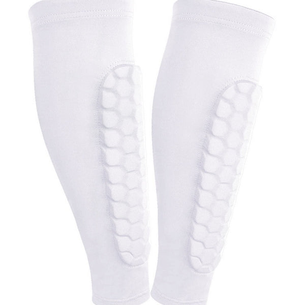 Honeycomb Shank Protection Foot Sock Men's Anti-collision Non-slip