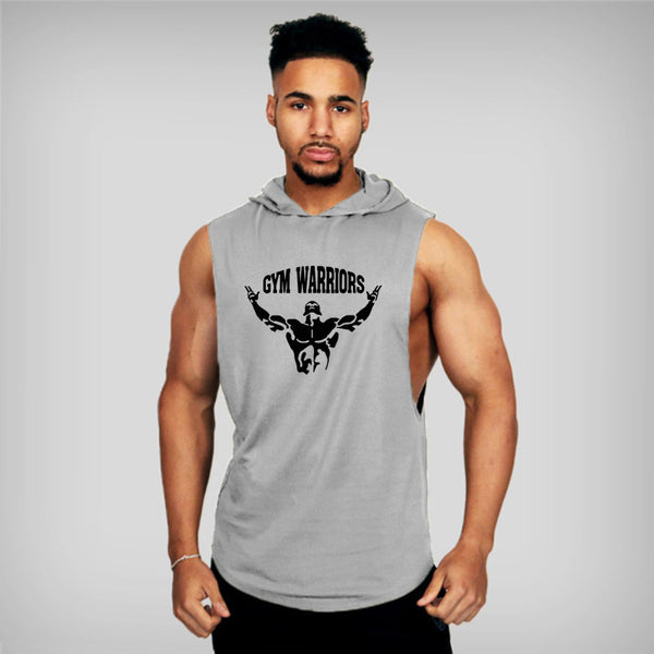 Gym Warriors Sleeveless Hoodie