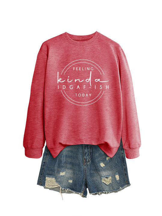 Elegant Women's Round Neck Long-sleeved Sweater